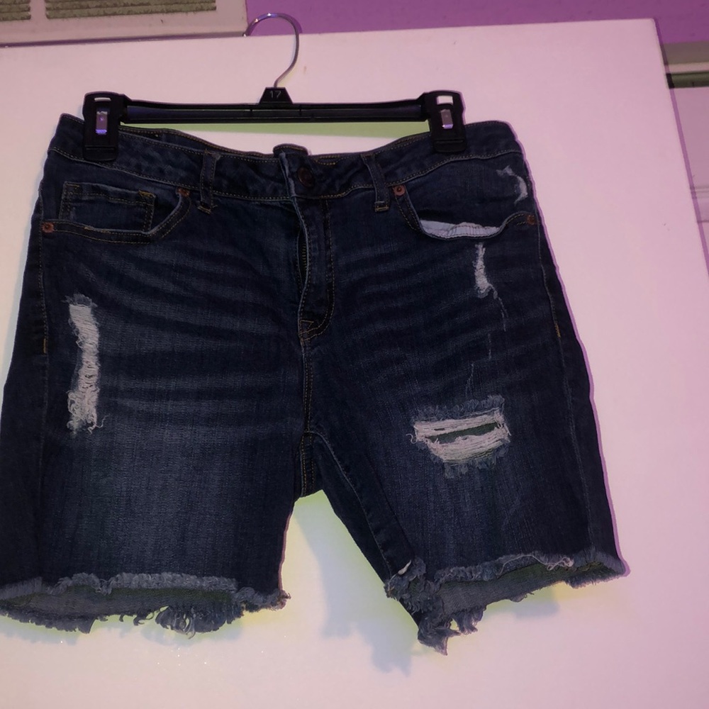 Ripped shorts